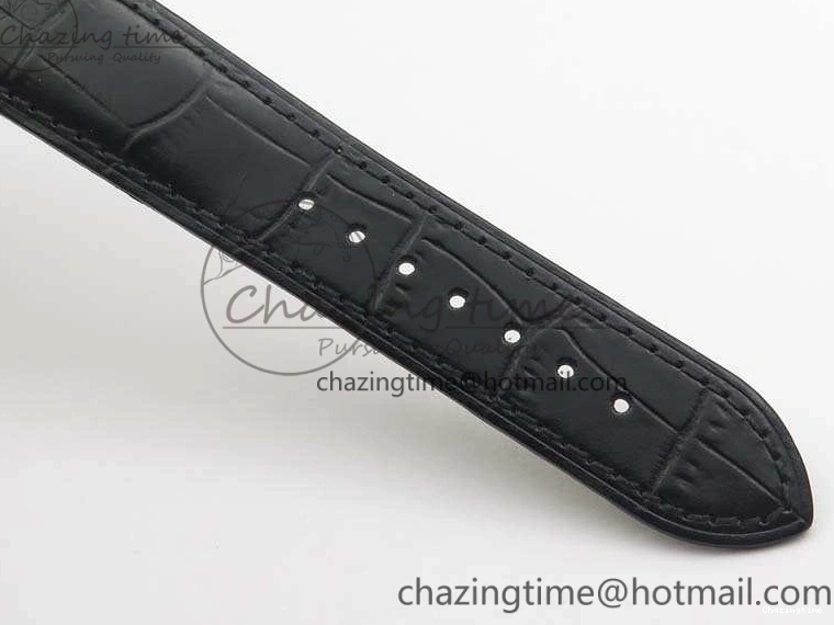 0124 AllSeason Seamaster Edizione Venezia SS Best Edition Black Dial On Leather Strap A 8122